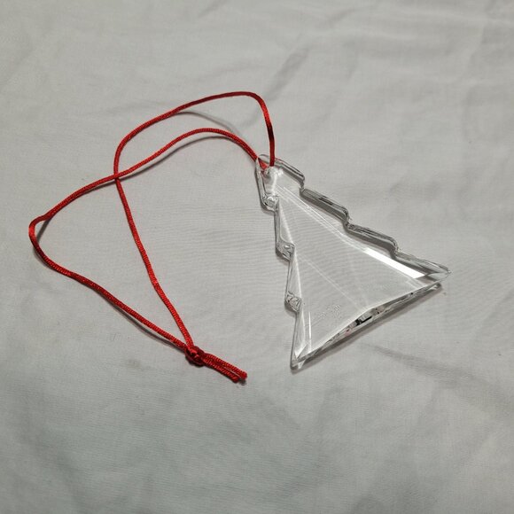 Oleg Cassini Signed Crystal Tree Ornament Exclusive Empire City Casino Yonkers - Picture 8 of 10